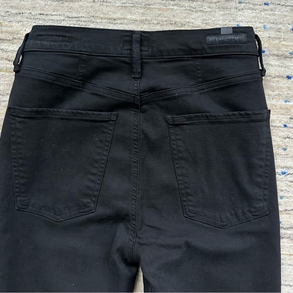 Citizens of Humanity Chrissy high-rise skinny jeans | Black | 27 - Picture 13 of 17
